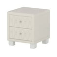 thumbnail image 6 of Homy Casa Elegant 2-Drawer Accent Cabinet for Living Room Sofa Side Storage, Beige, 6 of 8
