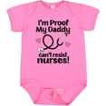 thumbnail image 3 of Inktastic Nurse Mommy Daddy Can't Resist Nurses Girls Baby Bodysuit, 3 of 5