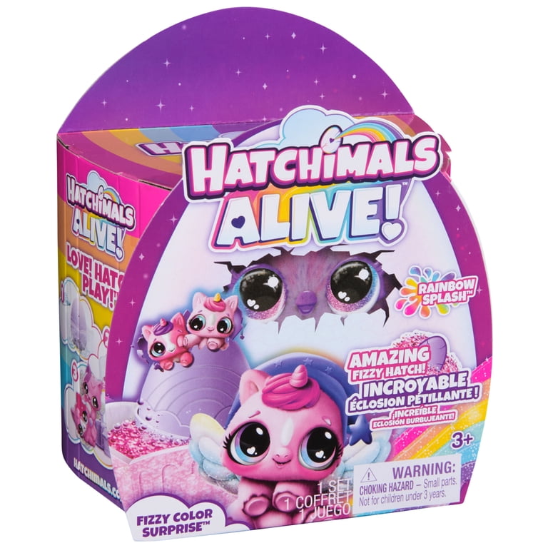 Hatchimals Alive Rainbow Splash Fizzy Surprise (Styles May Vary