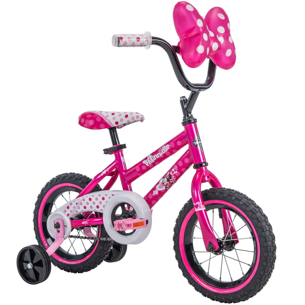 Disney Minnie Mouse 12inch Bike by Huffy, Pink