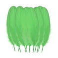 thumbnail image 2 of 50pcs Green Feathers for Crafts - 5-6 inch Feathers Bulk for Wedding Home Party, Dream Catcher Supplies and DIY Crafts(Green), 2 of 4