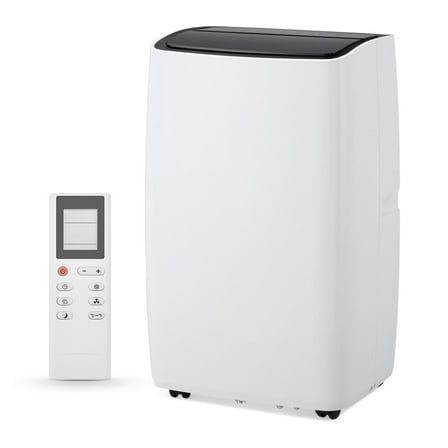 CazToi 12,000 BTU Portable Air Conditioner Up to 550 Sq.Ft with Wheels/Remote Control/Window Kit