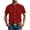 Red, variant on nerohusy Button Down Linen Shirts for Men Cowboy Work Shirts Pearl Snap Cotton Western T-Shirt Summer Lightweight Casual Blouse with Pockets Brown,L