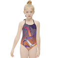 thumbnail image 3 of Wings Of Fire WOF Girls One Piece Swimsuits Quick Dry Bathing Suit Swimwear Swimming Suit 6-7Y(110cm), 3 of 8