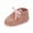 Pink, variant on Baby Boys Girls Lace Up Leather Sneakers Soft Rubber Sole Infant Moccasins Newborn Oxford Loafers Anti-Slip Toddler Wedding Uniform Dress Shoes