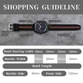 thumbnail image 4 of Silicone Watch Bands,22mm Quick Release Rubber Watch Strap for Men Women,Black&Orange with Silver Buckle, 4 of 8