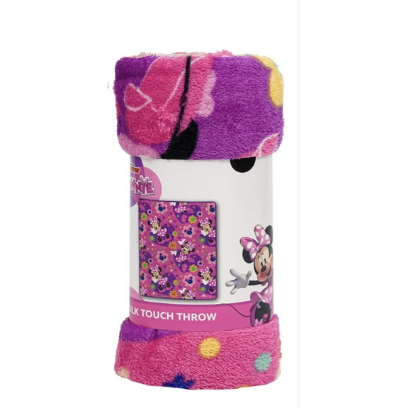 Jay Franco Minnie Mouse Polyester Throws, 40 in x 50 in