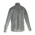 thumbnail image 5 of HOWPAY Plaid Shirts for Women Button down Long Sleeve Classic Collared Casual Shackets Loose Fit Business Stretch Oversized Fall Outfits Black L, 5 of 5