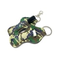 thumbnail image 2 of Wrapables 10 Pack Chapstick Holder Keychain, Keyring for Lip Balm Lip Gloss Lipstick with 10 Pieces Metal Keyring Clasps, Camouflage, 2 of 7