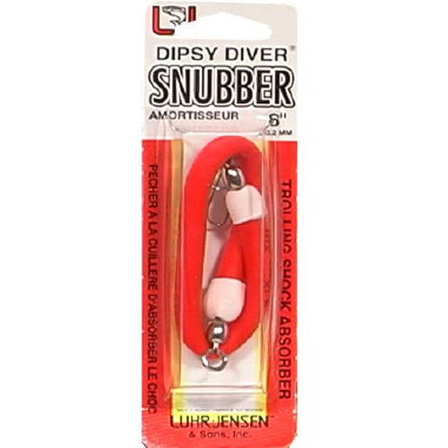 Luhr Jensen Dipsy Diver 8" Snubber for Trolling Fire