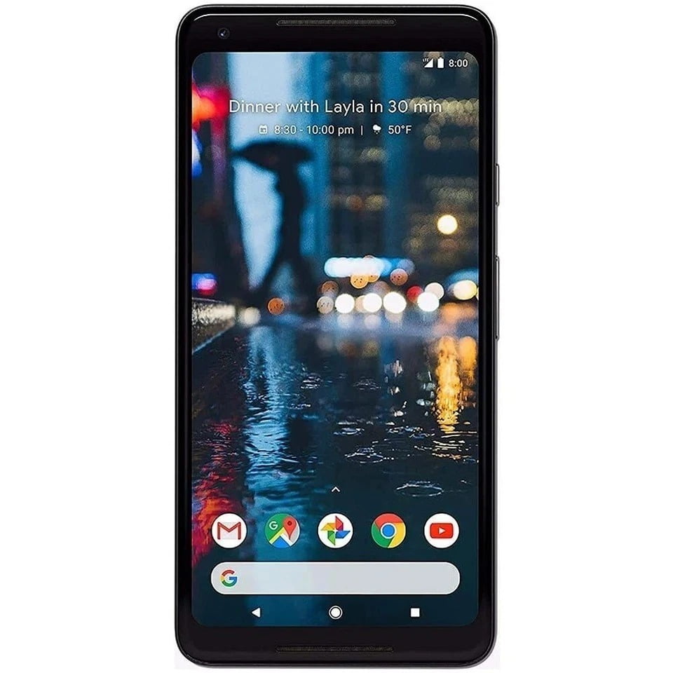 Open Box Google Pixel 2 XL 64gb Verizon Smartphone, Black