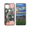 thumbnail image 1 of Compatible with Moto One 5G Ace Phone Case, Floral-19 Case Men Women, Flexible Silicone Shockproof Case for Moto One 5G Ace, 1 of 1