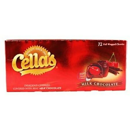 CELLA'S CHOCOLATE COVERED CHERRIES 72count