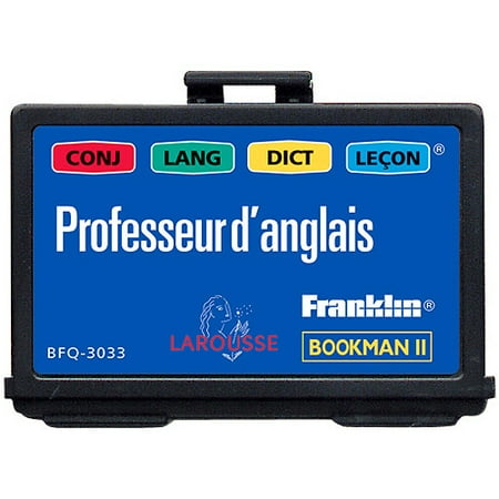 Franklin French-English Dictionary Bookman Card BFQ-3033
