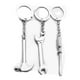 thumbnail image 3 of 12 Piezas Llavero Herramientas De Metal Variadas Regalo esquí esquí Gafas de esquí, 3 of 5