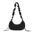 thumbnail image 1 of Bolso bandolera para mujer Correa de hombro ajustable Bolsos de mano fruncidos Monedero de moda retro, 1 of 9