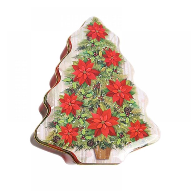 Candy Tin Box, Metal Christmas Tree Shaped Box, Various Small Gifts, Cookie Tins, Christmas Gift
