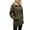 Army Green, variant on Womens Coats Outerwear Winter Womens Jackets Zip Up Coat Windbreaker Outerwear Casual Rainproof Jacket