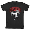 thumbnail image 5 of Dungeons & Dragons Owlbear Crew Neck Short Sleeve Boys' Black T-shirt-Medium, 5 of 7