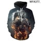 thumbnail image 2 of 2021 Nueva Sudadera Casual con Estampado 3D de Astronauta para Hombres Mujeres Niños Ropa de Calle Sudaderas con Capucha de Moda para Niños Niñas Sudaderas para Niños Abrigo Fresco, 2 of 5