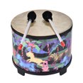 thumbnail image 4 of Tambor de piso de madera de 10 pulgadas con baquetas - Instrumento musical educativo para niños, ideal para desarrollar el ritmo y la creatividad., 4 of 6