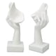 thumbnail image 5 of Estatua de cara de pensador atractiva figura de cara resbaladiza de resina para dormitorio ANGGREK Otros, 5 of 8