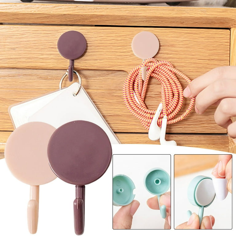 Coat Hooks with Shelves Squirrel Wall Hook Stocking Holder Wall Hanging Seamless Shower Hooks No Drilling Or Installation Required Suitable For Bathroom Kitchen Hotel Walmart