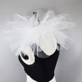 thumbnail image 2 of Clown Tulle Ruffled Collar,Renaissance Victorian Ruffle Collar, Retro Mesh Neck Ruff Ruffle Collar, 2 of 7