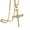 Gold, Silver, Multicolor, variant on 14K Yellow Gold Nail Cross Pendant Jesus Necklace Iced Out Fashion Jewelry for Women Hip Hop Charms Men Women Gift