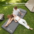 thumbnail image 3 of Self-Inflating Sleeping Pad for Camping, 3" Ultra-Thick Outdoor Camping Mat with Pillow & 9.5 R-Value, Insulated All-Season Foam Camping Mattress for Camping Travel Tent Car, 3 of 13