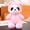 Pink Pig, variant on Cute Stuffed Panda Animal Cosplay as Pink Pig Plush Toys Soft Panda Toy in Pig Costume Plushies Toys Stuffed Animals for Kids,12 Inch
