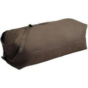 Stansport Top Load Canvas Deluxe Duffel Bag - O.D. Green, Adult