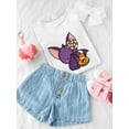 thumbnail image 3 of Cute Funbatty And Candy T-Shirt Toddler -Image by Shutterstock,  3 Toddler, 3 of 4