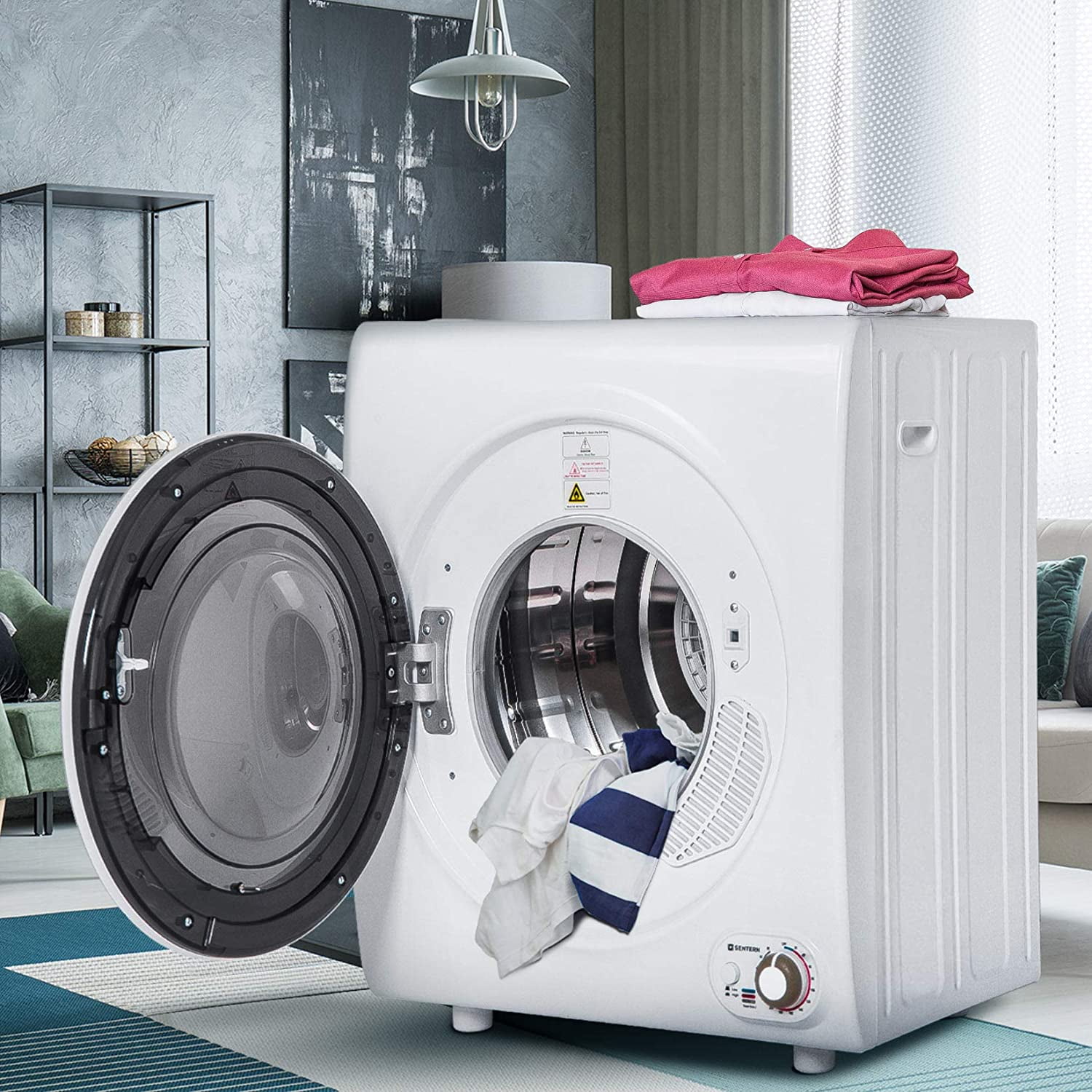 I hate paying for laundry - $34 portable dryer from Walmart gets