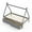 Gris, variante sur Costway Lit Cabane en Bois Format Simple avec 2 Tiroirs Rangement sous Toit pour Garçons et Filles Blanc