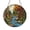 Acrylic 3.5 Inch, variant on Forest Landscape Stained Glass Style Window Decor – Stream Scene Suncatcher Art