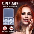 thumbnail image 6 of Jierger Realistic Teeth with Strong Adhesive Props for Halloween Party Masquerade Gift for Halloween Party Anime Dress up Party Props Masquerade, 6 of 9