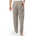 thumbnail image 3 of Fruit of the Loom Men's and Big Men's Soft Brushed Woven Sleep Pant, Sizes S-6XL & LT-3XLT, 3 of 8