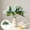 🔥 Blue, variant on TTJ Artificial Flowers for Outdoors Flowers for Decoration Artificial Lilium Flowers Fake Lilium Bouquet with Green Leaves and Small White Accents Faux Floral Arrangement for Home