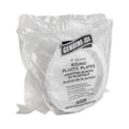 thumbnail image 5 of Genuine Joe Reusable Plastic Plates, White, 9", 125 pack, GJO10329, 5 of 5