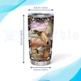 thumbnail image 3 of Personalized Stainless Steel Tumblers 20Oz, 30Oz With Lid - Mallard Duck Hunting Camo Tumbler Cup with Lid, Double Wall Vacuum Thermos Insulated, Gifts For Women, Men, Christmas, Birthday, 3 of 7