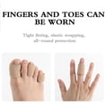 thumbnail image 5 of NOGIS Toe Sleeve Protector Tubes - Cushion Fabric with Gel Lining (5 Pack) Finger Toe Separator Tubing for Bunion, Hammer Toe, Callus Corn, Blister, 5 of 7