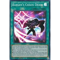 YuGiOh Legendary Duelists Duels From The Deep Super Rare Barian's Chaos Draw LED9-EN005