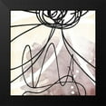 thumbnail image 2 of Villa, Mlli 15x15 Black Modern Framed Museum Art Print Titled - Pink Rain Cloud, 2 of 5