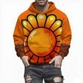 thumbnail image 5 of Craaazy Thanksgiving Hoodies for Women and Men Funny Turkey Prints Sweatshirt Womens Shirts with Pockets Gifts for Women, 5 of 7