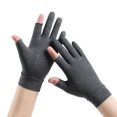 thumbnail image 1 of Guantes de ciclismo de medio dedo, guantes de pesca de malla, accesorios (232 gris oscuro), 1 of 5
