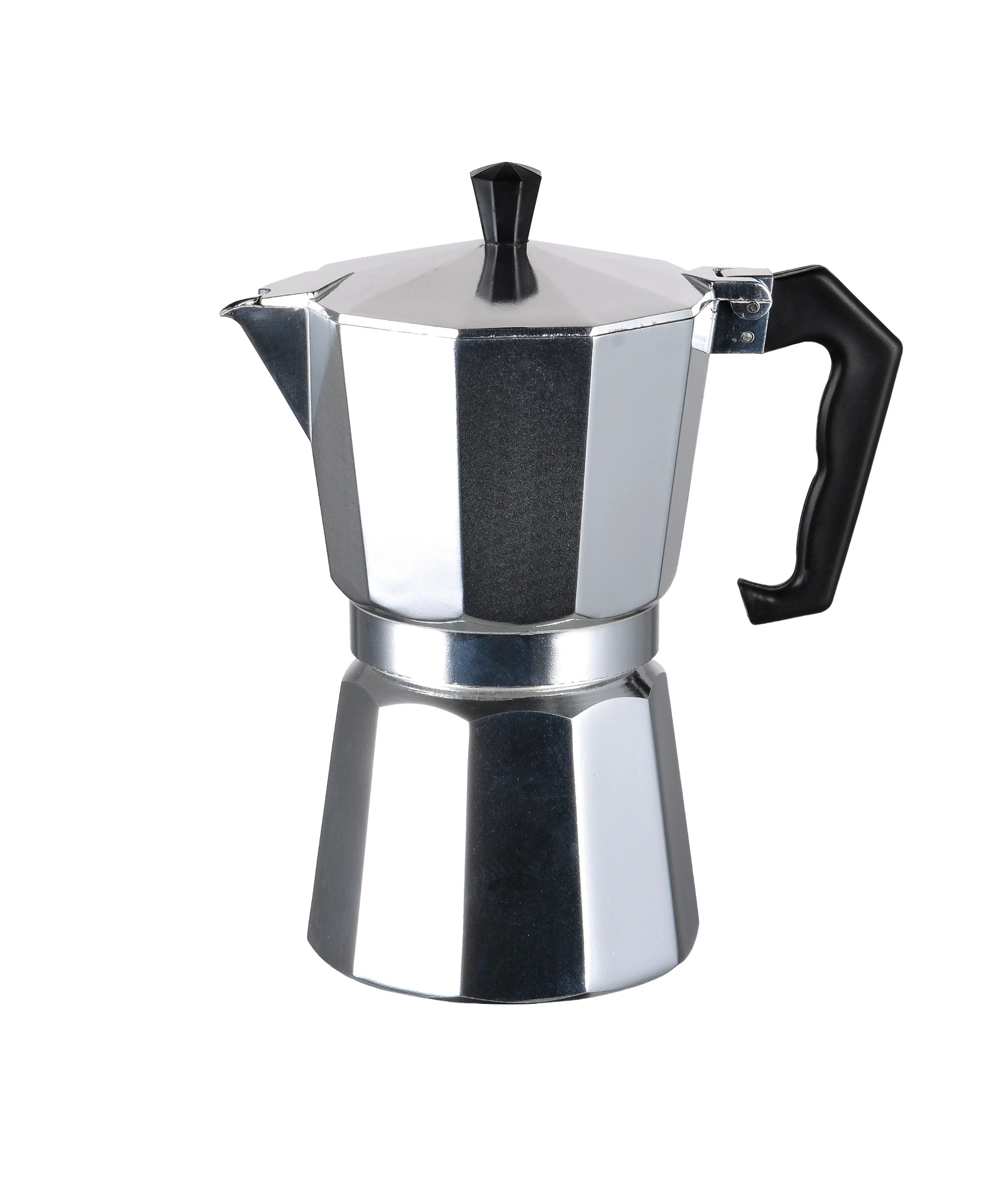 Kitchen Sense Polished Aluminum Espresso Maker 9 Cup - image 3 of 11