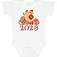 thumbnail image 3 of Inktastic 2023 Chinese New Year Rabbit Boys or Girls Baby Bodysuit, 3 of 5