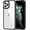 Black, variant on for iPhone 11 Case Clear [Anti-Yellowing] Anti-Scratch Transparent Hard Back and Soft Edge [Military Grade Drop Protection] Shockproof Phone Cover - Black