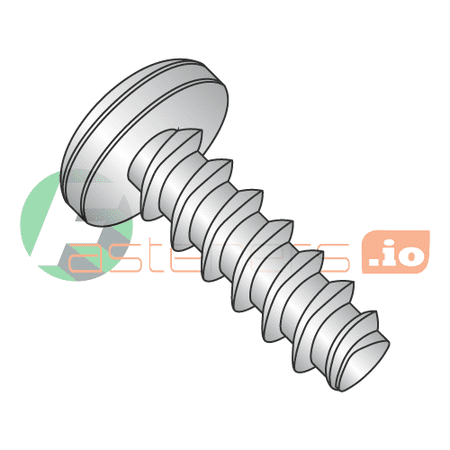 

#2 x 1/4 Thread Forming Screws 48-2 Trilobe / Phillips / Pan Head / 18-8 Stainless Steel (Quantity: 5 000 pcs)